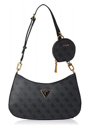 Жіноча сумка guess 016 багет сіра