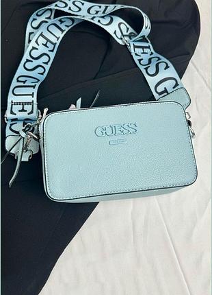 Жіноча сумка guess 9991 блакитна