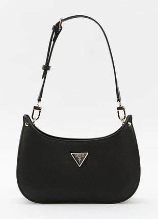 Жіноча сумка guess багет чорна