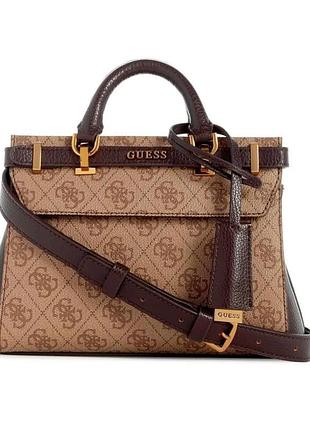 Жіноча сумка guess 088 з двома ручками бежева