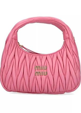 Женская сумка miu miu 84-001 розовая