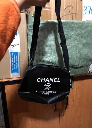 Ширпотреб сумка chanel китай крос-боди чорна