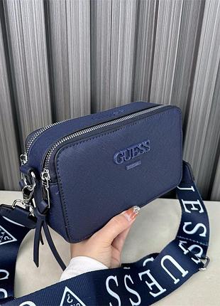 Жіноча сумка guess 9902 синя