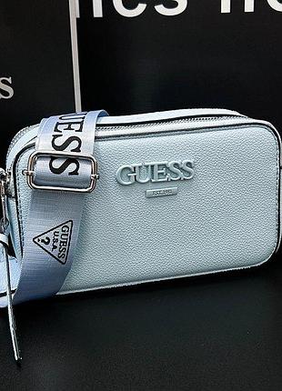 Жіноча сумка guess 7159-6 блакитна