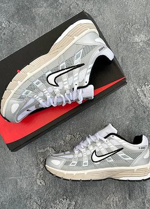 Nike p-6000 silver/white 2