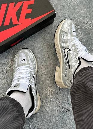 Nike p-6000 silver/white 3