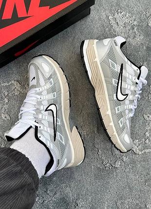 Nike p-6000 silver/white 5