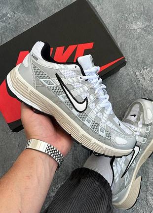 Nike p-6000 silver/white 4
