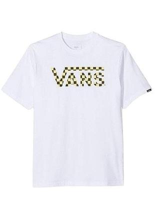 Белая футболка vans на мальчика 12-14 лет