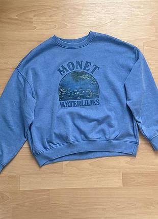 Худі h&m блакитного кольору