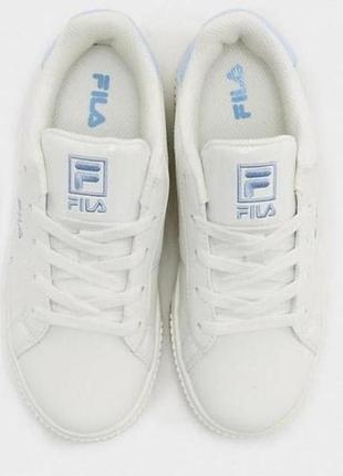 Fila. кросівки fila panache blank із фольгованими вставками.