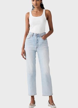 Джинси 501 levi's levis straight ankle розмвр 25