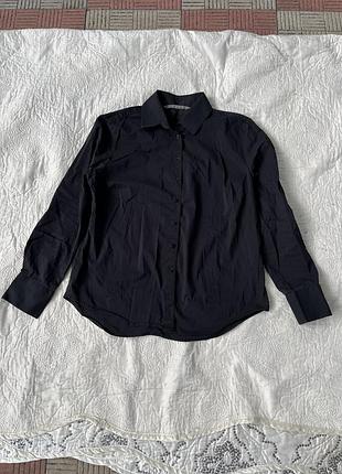 Базовая черная рубашка zara