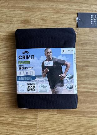 Функціональна бігова швидковисихаюча футболка crivit sports