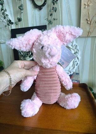 Колекційна м'яка іграшка п'ятачок (piglet) «вінні пух» від disney at george (нова з біркою)