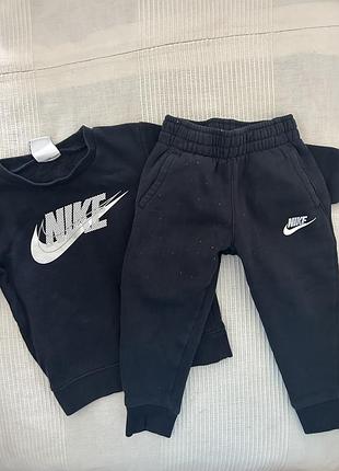 Дитячий костюм, теплий, на флісі, 92-98см (2-3роки). nike оригінал