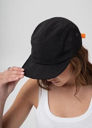 Жіноча нейлонова бейсболка camp cap without oracul black