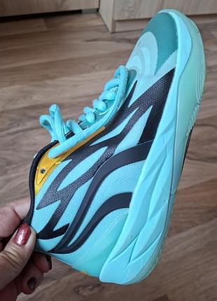 Голубые высокие кроссовки puma размер 37