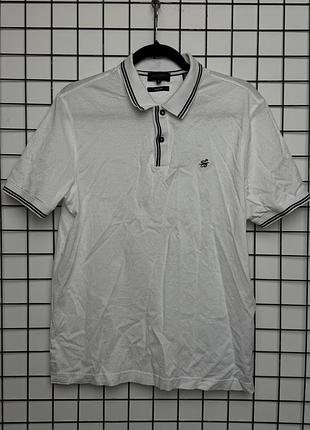 Ted baker men's jacquard geometric polo shirt | розмір m l