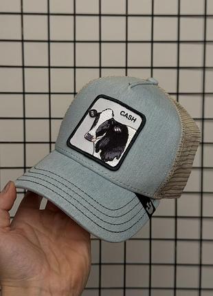 Goorin bros "cash" cow trucker hat