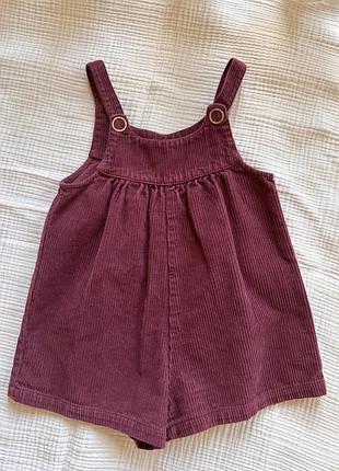 Комбінезон з короткими шортами zara