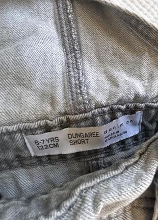 Джинсовий комбінезон primark 2