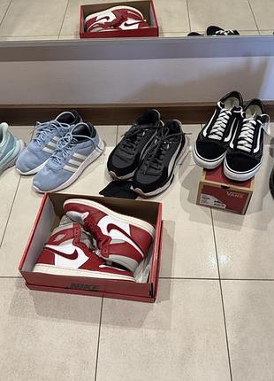 Кросівки/кеди/ взуття жіночі 38-39- 40 від 300-3000 грн nike, hoka, adidas, puma, vans, челсі h&m