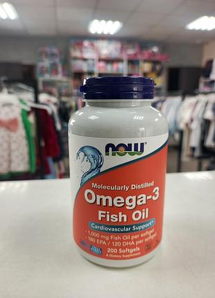 Now omega-3 fish oil (1000 мг рыбьего жира в каждой капсуле