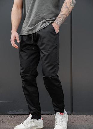 Мужские трикотажные брюки джоггеры without bayraktar27 black