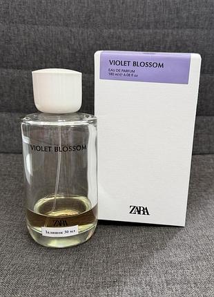 Zara violet blossom парфумована вода, 30 мл (залишок у флаконі)