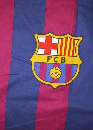 Постельное белье пододеяльник футбольного клуба барселона fcb barcelona барса сине гранатовые каталонская барселона
