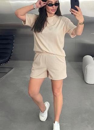 Костюм літній шорти та футболка 🔥  8 кольорів, не паркийxs,s,m,l,xl,xxl,xxxl
