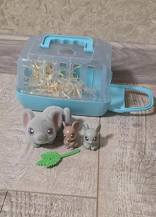 Игрушечный набор&nbsp;little live pets «мама-сюрприз мишеня.