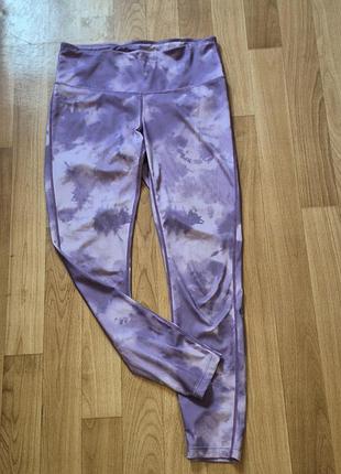 Спортивнi легiнси tchibo sports performance/m/ висока посадка/tie dye
