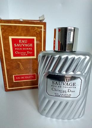 Dior eau sauvage 10мл винтаж миниатюра