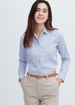 Сорочка жіноча у смужку uniqlo