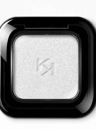 Тени для век kiko milano high pigment eyeshadow - 38 metallic light silver (000191-38)