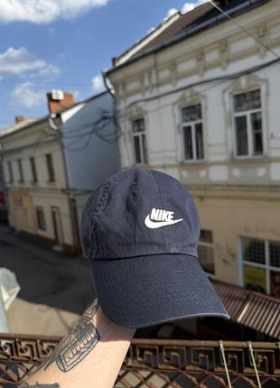 Синя унісекс кепка nike