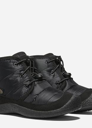 Детские демисезонные ботинки для мальчика keen howser ii chukka wp