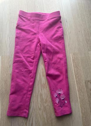 Джегінси лосіни легінси для дівчинки рожеві