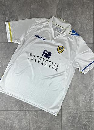 Macron leeds united футболка футбольная