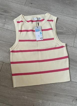 Primark жіноча майка в рубчик s