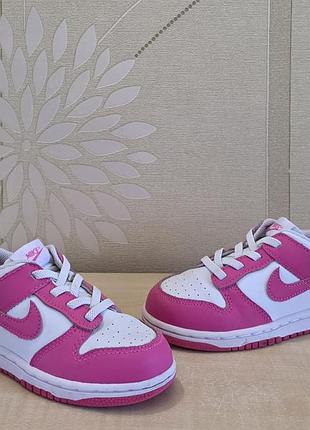 Детские кроссовки nike dunk low оригинал размер 27
