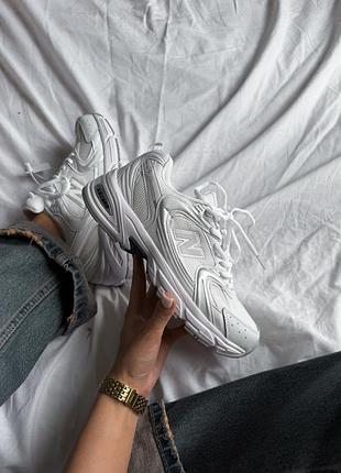 😍 жіночі кросівки new balance 530 white/silver 2 premium
