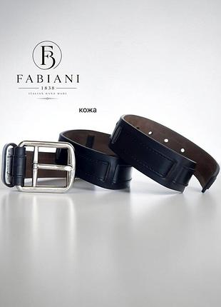 Fabiani 1838 hand made in italy. новый кожаный ремень