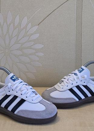 Детские кроссовки adidas samba og оригинал размер 30