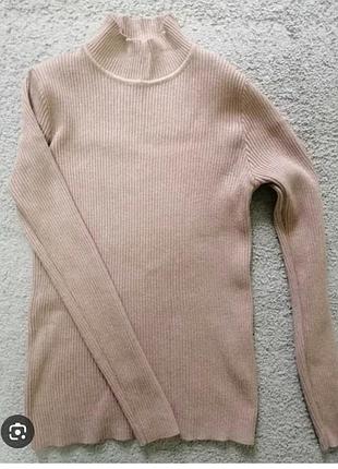 Кофтинка гольф  в рубчик xs/s