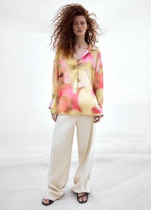 Блуза сорочка zara