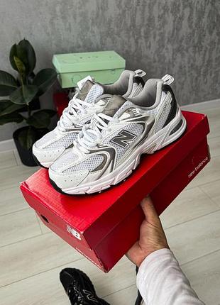New balance 530 white/silver