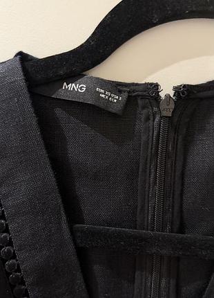 Сукня mango 109% льон 2